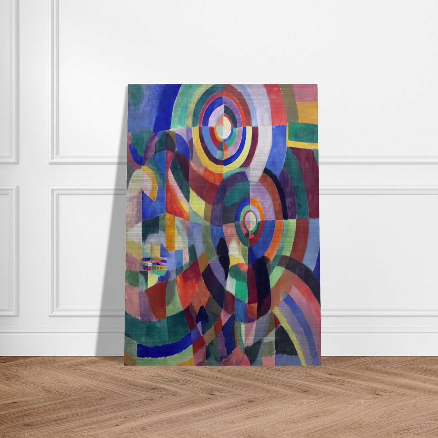 ELECTRIC PRISMS 1 - Sonia Delaunay Brushed Aluminum Print - 70x100 cm / 28x40 inches | Sonia Delaunay Aluminum Print | Sonia Delaunay Prints