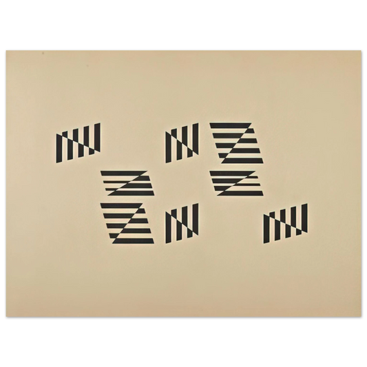Helio Oiticica - Limite-LumificaÃƒÂ§as - 1958  75x100 cm / 30x40inches Fine Art Poster