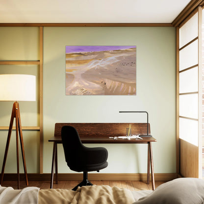 Desert - 1989 - Mary Fedden Brushed Aluminum Print - 70x100 cm / 28x40 inches | Mary Fedden Aluminum Print | Mary Fedden Prints