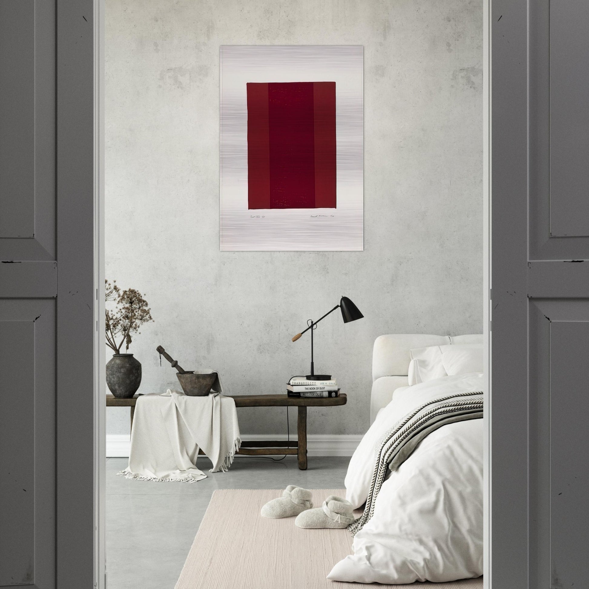 Canto XVIII - Barnett Newman Brushed Aluminum Print - 70x100 cm / 28x40 inches | Barnett Newman Aluminum Print | Barnett Newman Prints