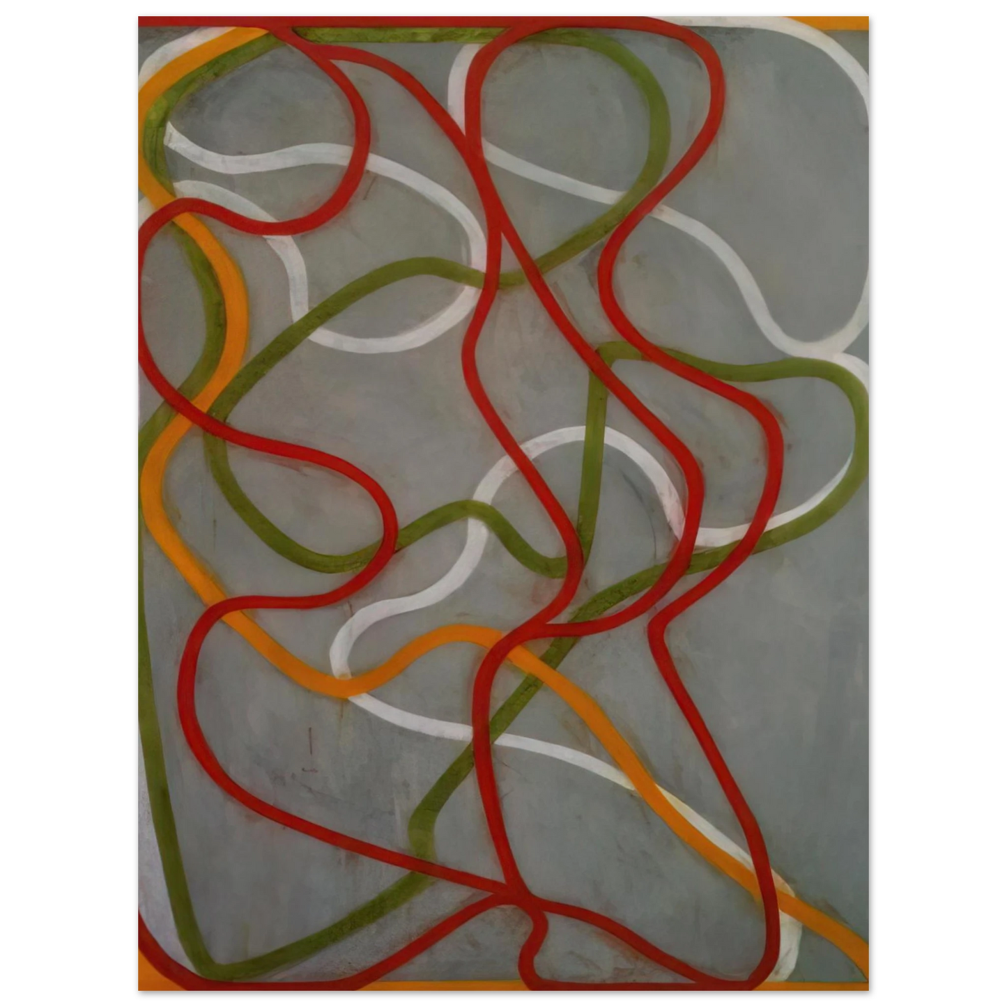 Brice Marden - The Attended - 1999  75x100 cm / 30x40inches Fine Art Poster