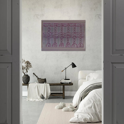 CHANGE THE DIRECTION OF THE MUSIC STAFF - Louise Bourgeois Brushed Aluminum Print - 70x100 cm / 28x40 inches | Louise Bourgeois Aluminum Print | Louise Bourgeois Prints