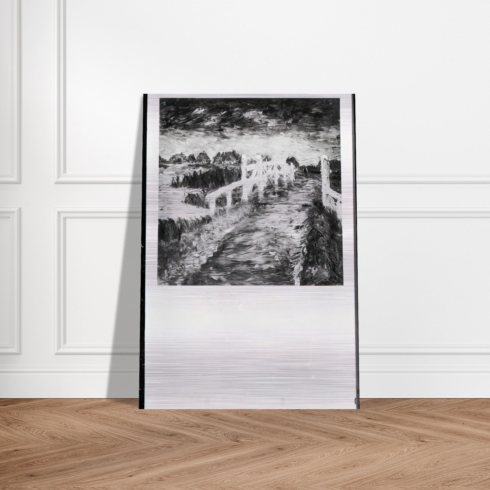 Maruchbrucke - Emil Nolde Brushed Aluminum Print - 70x100 cm / 28x40 inches | Emil Nolde Aluminum Print | Emil Nolde Prints