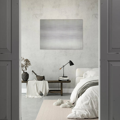 The Islands - Agnes Martin Brushed Aluminum Print - 70x100 cm / 28x40 inches | Agnes Martin Aluminum Print | Agnes Martin Prints