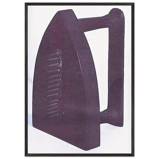 CADEAU GIFT REPLICA OF THE LOST 1921 ORIGINAL - Man Ray 70x100 cm / 28x40 inches Framed Art Print – Black Wooden Frame
