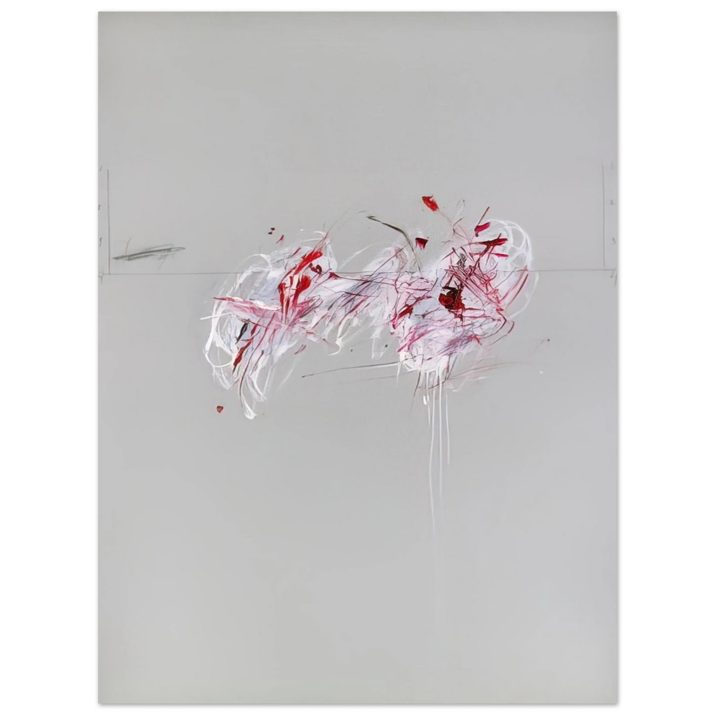 Cy Twombly - Nine Discourses on Commodus, Part II  75x100 cm / 30x40inches Fine Art Poster