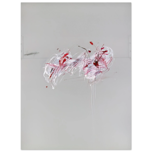 Cy Twombly - Nine Discourses on Commodus, Part II  75x100 cm / 30x40inches Fine Art Poster