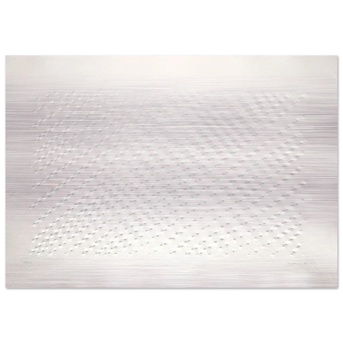 Untitled Hommage á Santomaso - Spatialism - Enrico Castellani Brushed Aluminum Print - 70x100 cm / 28x40 inches | Enrico Castellani Aluminum Print | Enrico Castellani Prints