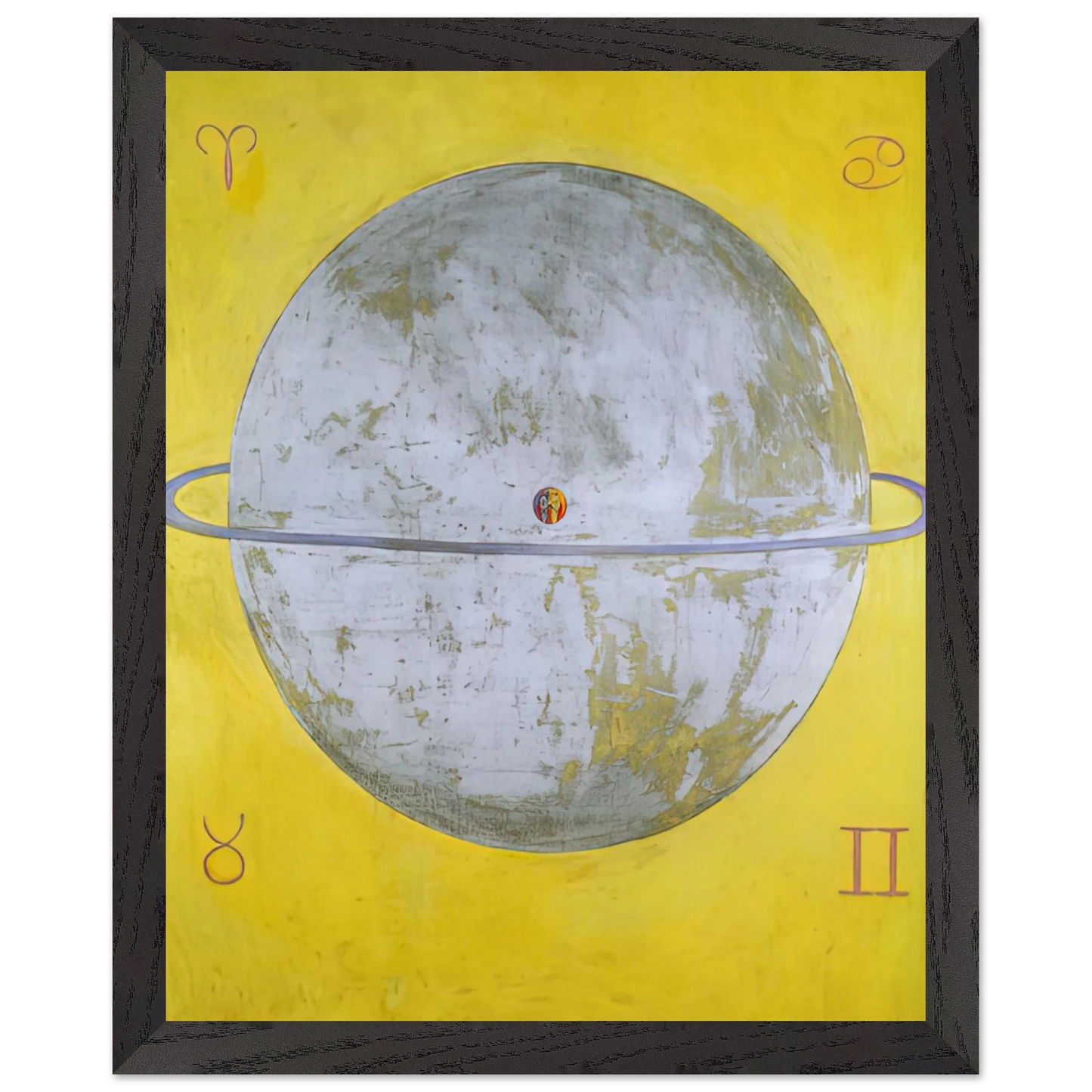 Hilma af Klint - THE DOVE NR 12 1915 Wall art - A2 (42 x 59.4  cm) - Fine Art Poster-canvas - -