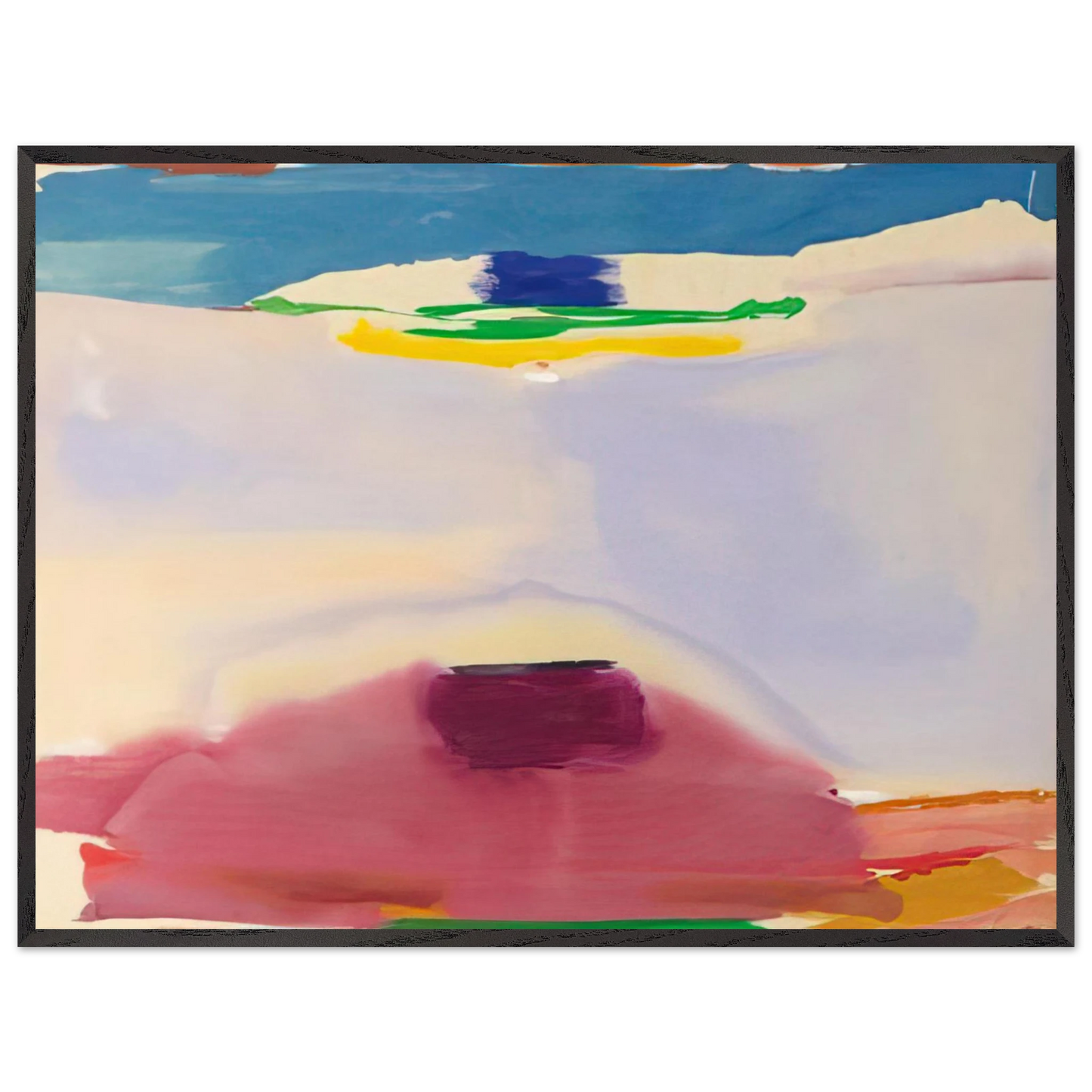 Helen Frankenthaler - Leveling - 1973 Wall art - A1 (59.4 x 84.1  cm) - Fine Art Poster-canvas - -