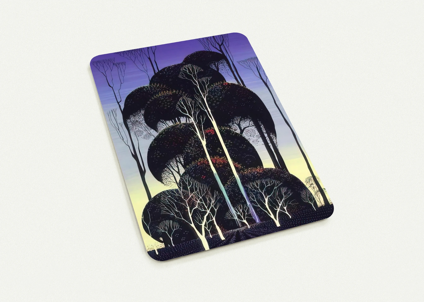 Forest Arabesque By Eyvind Earle Pack of 10 Post Cards | Eyvind Earle Post Cards | A6 (10.5 x 14.8 cm) - 4.1 x 5.8 inches