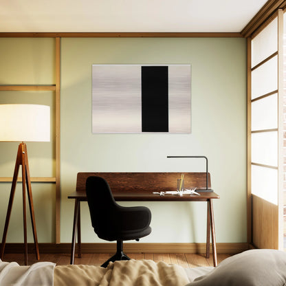 Vertical Band - Ellsworth Kelly Brushed Aluminum Print - 70x100 cm / 28x40 inches | Ellsworth Kelly Aluminum Print | Ellsworth Kelly Prints