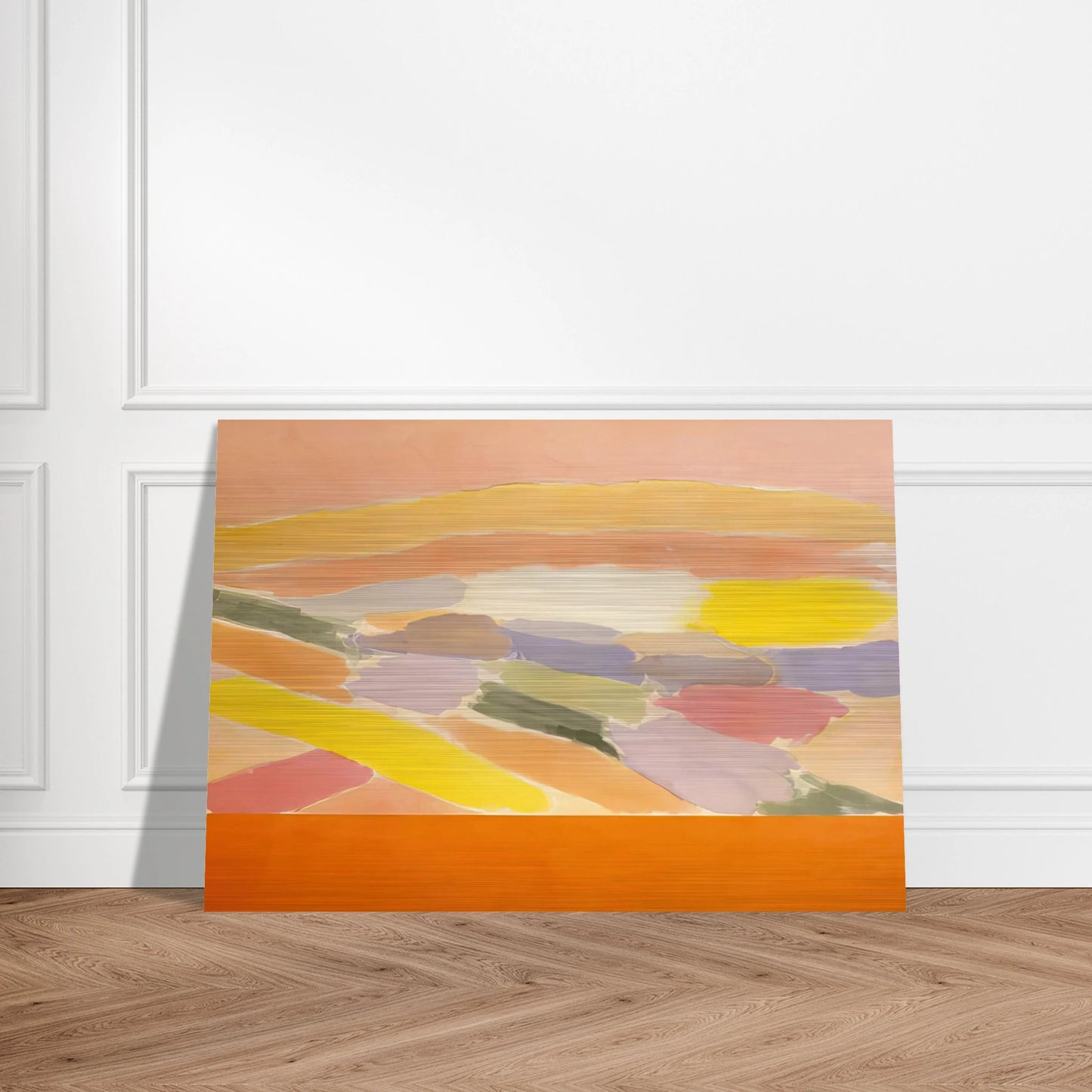 Arielle - 1978 - Ronnie Landfield Brushed Aluminum Print - 70x100 cm / 28x40 inches | Ronnie Landfield Aluminum Print | Ronnie Landfield Prints