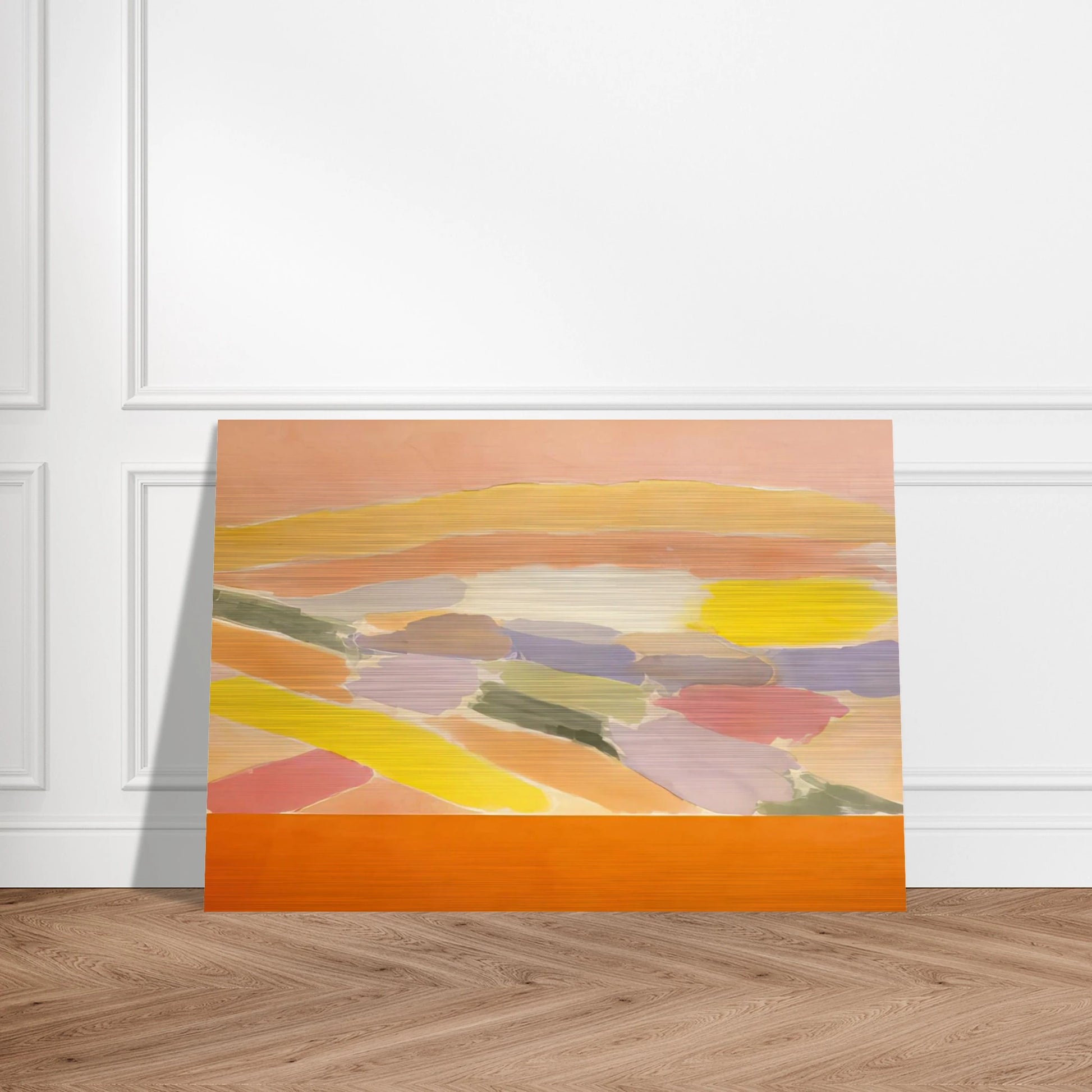 Arielle - 1978 - Ronnie Landfield Brushed Aluminum Print - 70x100 cm / 28x40 inches | Ronnie Landfield Aluminum Print | Ronnie Landfield Prints