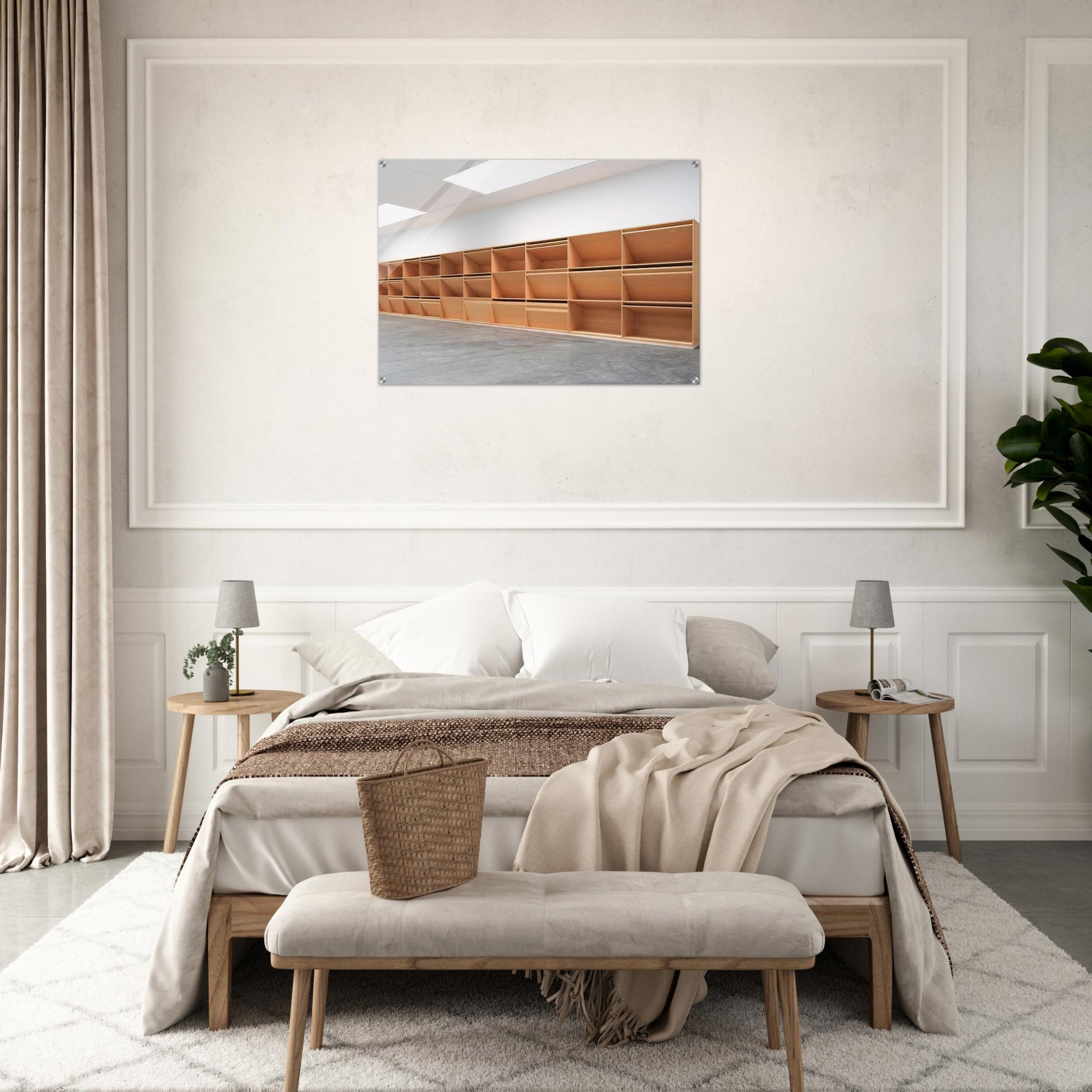 Untitled Plywood - 1980 - Donald Judd Acrylic Print - 70x100 cm / 28x40″ inches