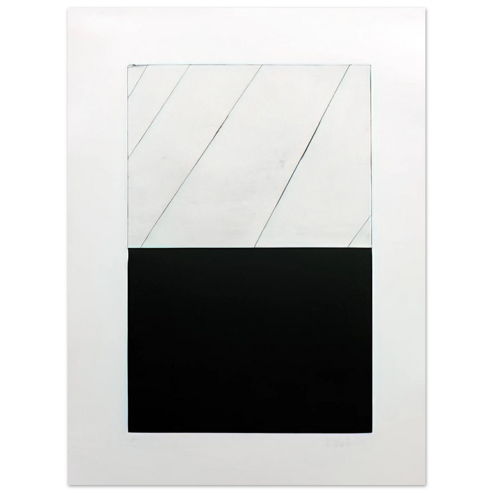 Brice Marden - Adriatics A - 1973  75x100 cm / 30x40inches Fine Art Poster