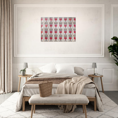Campbell's Soup Cans - Andy Warhol Acrylic Print - 70x100 cm / 28x40″ inches