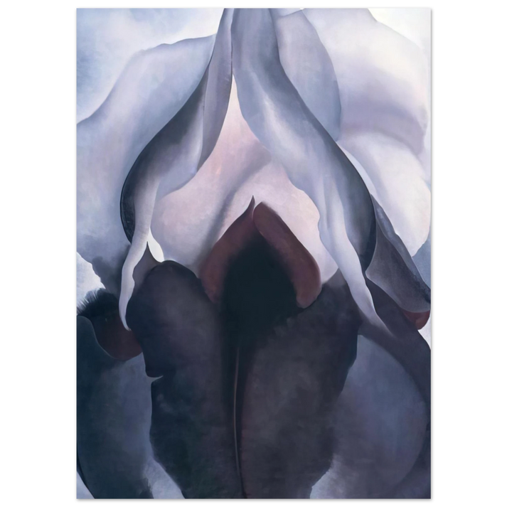 Georgia O'Keeffe - Black Iris III Fine Art Poster