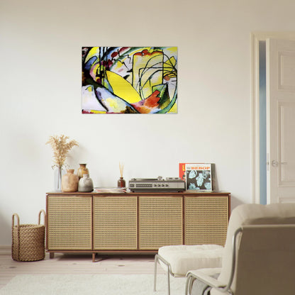 IMPROVISATION 10 1910 - Wassily Kandinsky Brushed Aluminum Print - 70x100 cm / 28x40 inches | Wassily Kandinsky Aluminum Print | Wassily Kandinsky Prints