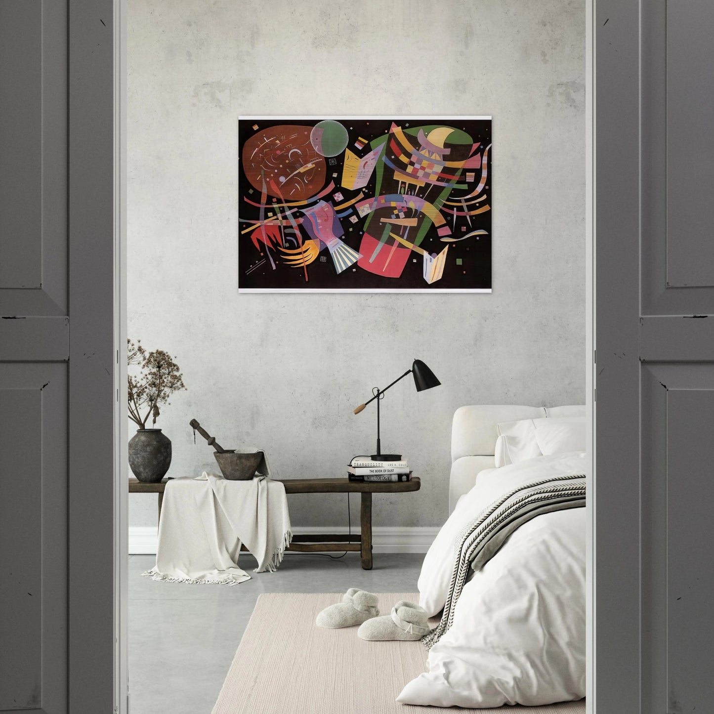 COMPOSITION X 1939 - Wassily Kandinsky Brushed Aluminum Print - 70x100 cm / 28x40 inches | Wassily Kandinsky Aluminum Print | Wassily Kandinsky Prints