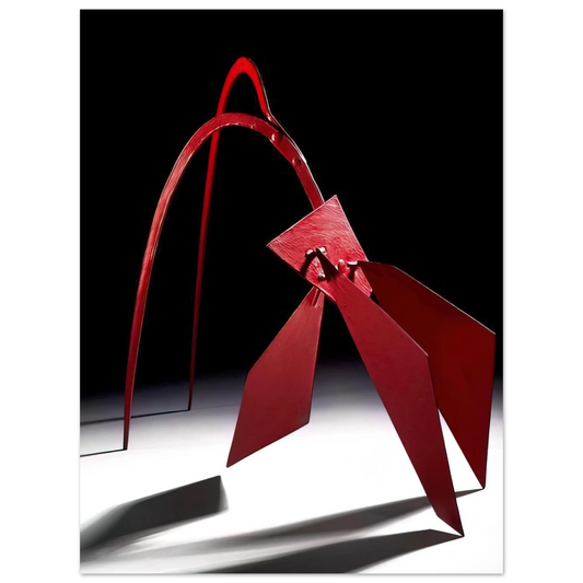 Alexander Calder - MAQUETTE FOR FLAMINGO 1972 Fine Art Poster