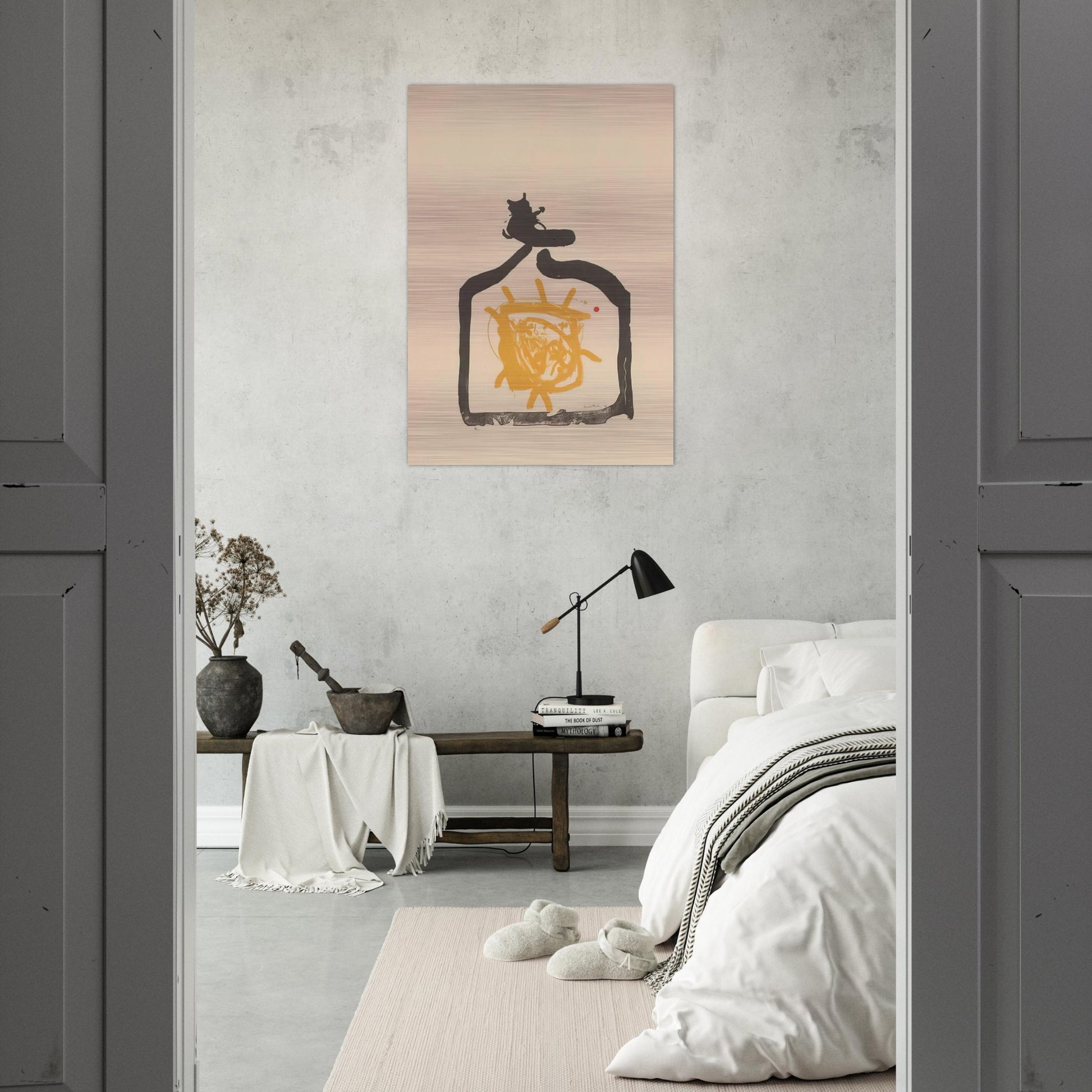 May 26th Backwards - 1961 - Helen Frankenthaler Brushed Aluminum Print - 70x100 cm / 28x40 inches | Helen Frankenthaler Aluminum Print | Helen Frankenthaler Prints