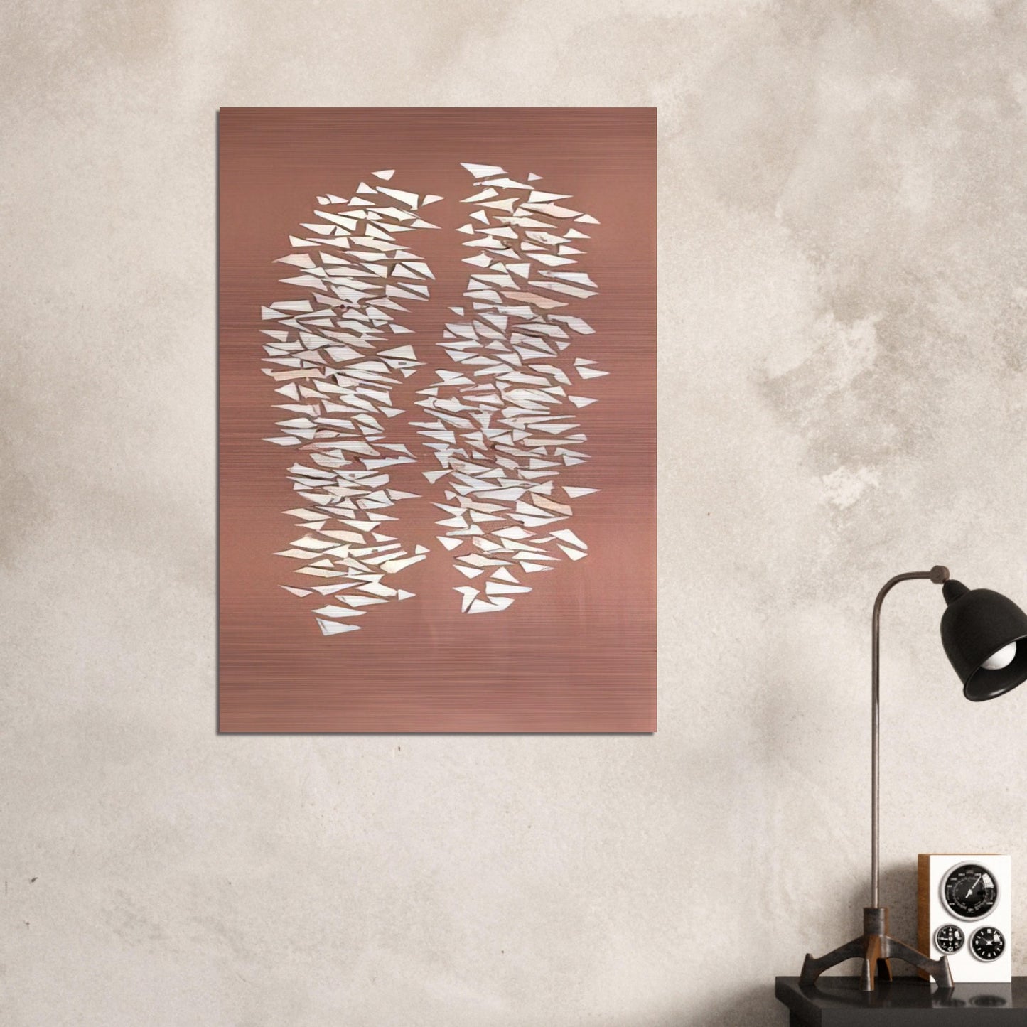 Quiet Vertical - 2006 - Robert Goodnough Brushed Aluminum Print - 70x100 cm / 28x40 inches | Robert Goodnough Aluminum Print | Robert Goodnough Prints