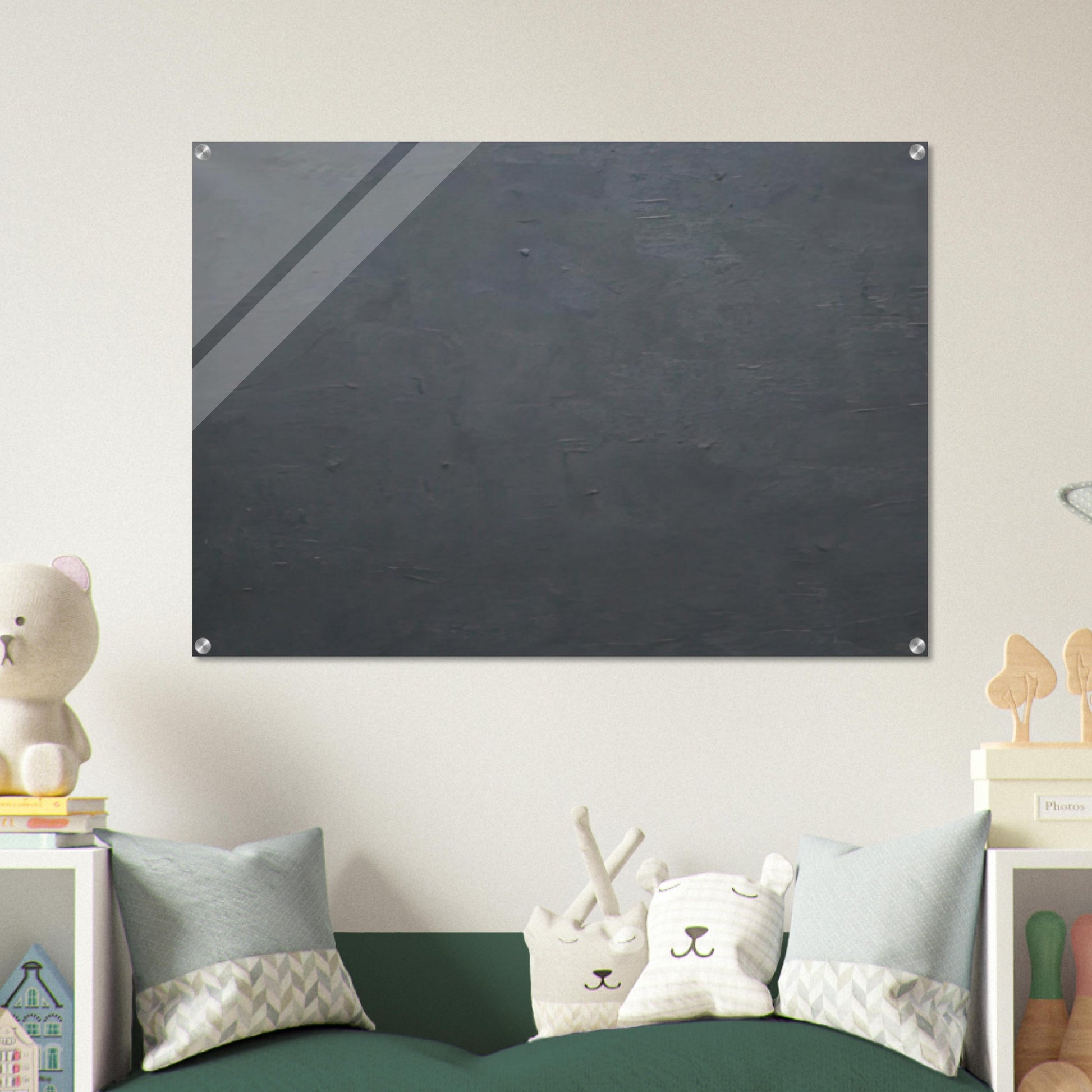 TOWNSCAPE M8 GREY 1968 - Gerhard Richter Acrylic Print - 70x100 cm / 28x40″ inches