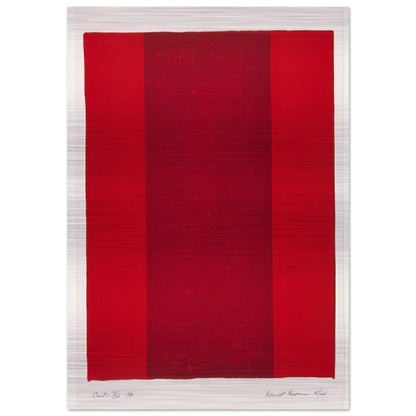 Canto XVI - Barnett Newman Brushed Aluminum Print - 70x100 cm / 28x40 inches | Barnett Newman Aluminum Print | Barnett Newman Prints