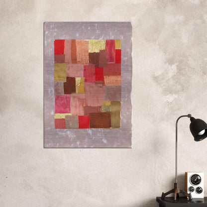 Number 587 - 1952 - Anne Ryan Brushed Aluminum Print - 70x100 cm / 28x40 inches | Anne Ryan Aluminum Print | Anne Ryan Prints
