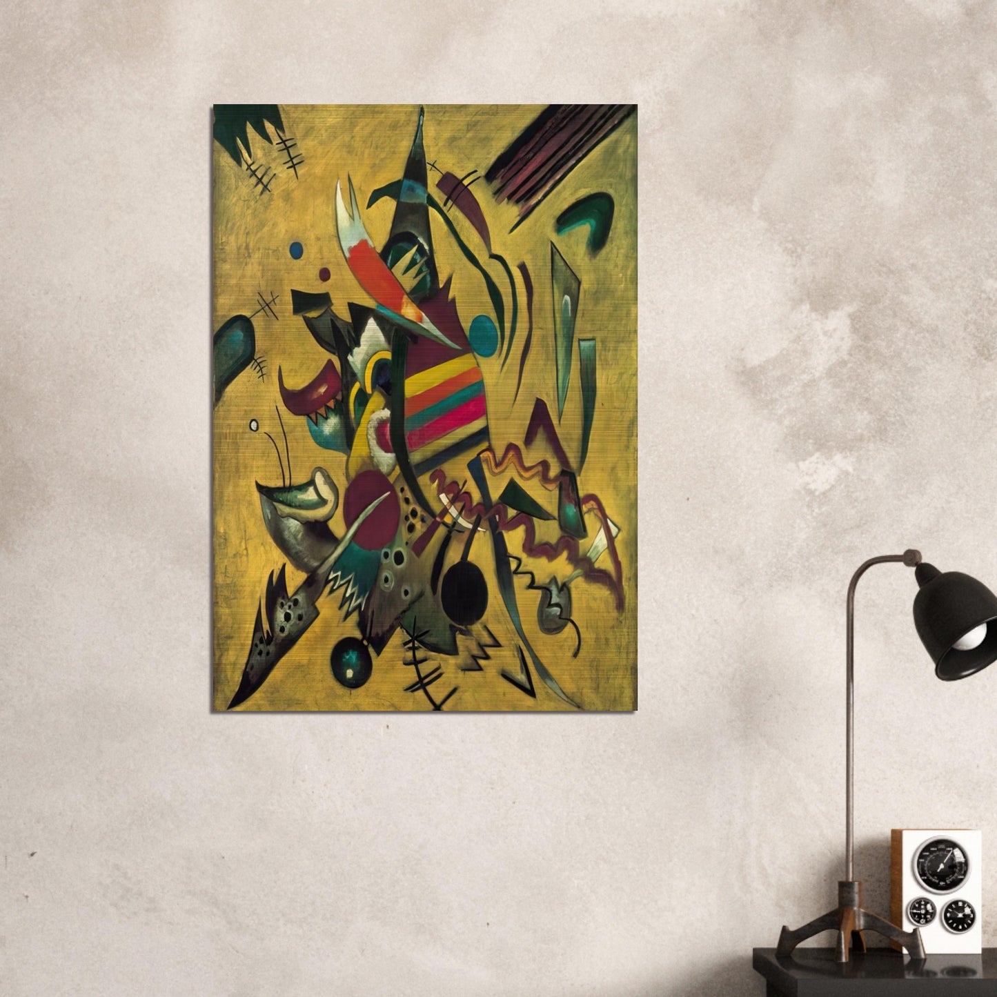 NOT_DETECTED_189366 - Wassily Kandinsky Brushed Aluminum Print - 70x100 cm / 28x40 inches | Wassily Kandinsky Aluminum Print | Wassily Kandinsky Prints