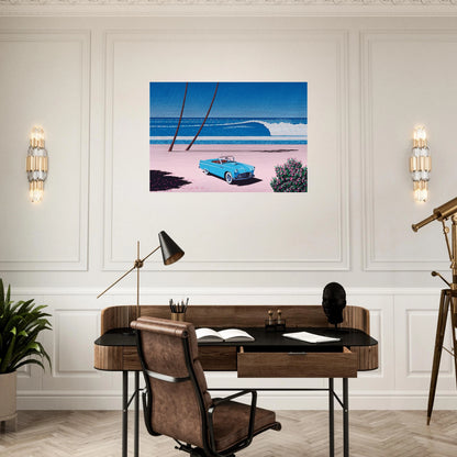 EXHIBITION - Hiroshi Nagai Brushed Aluminum Print - 70x100 cm / 28x40 inches | Hiroshi Nagai Aluminum Print | Hiroshi Nagai Prints