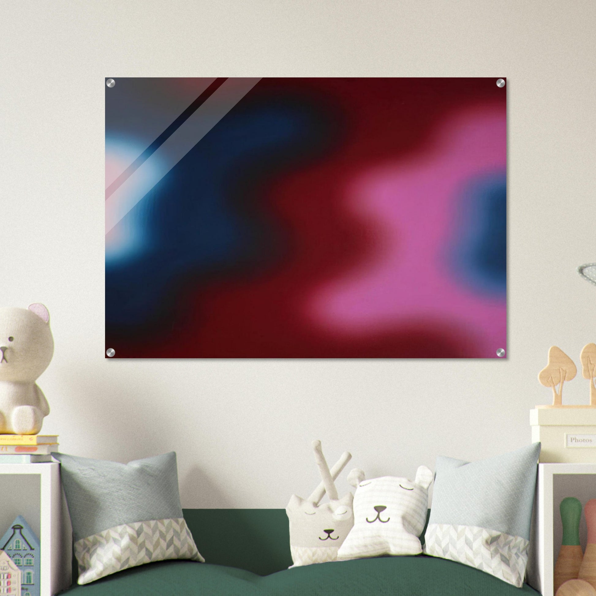 M-12 - 1970 - Wojciech Fangor Acrylic Print - 70x100 cm / 28x40″ inches