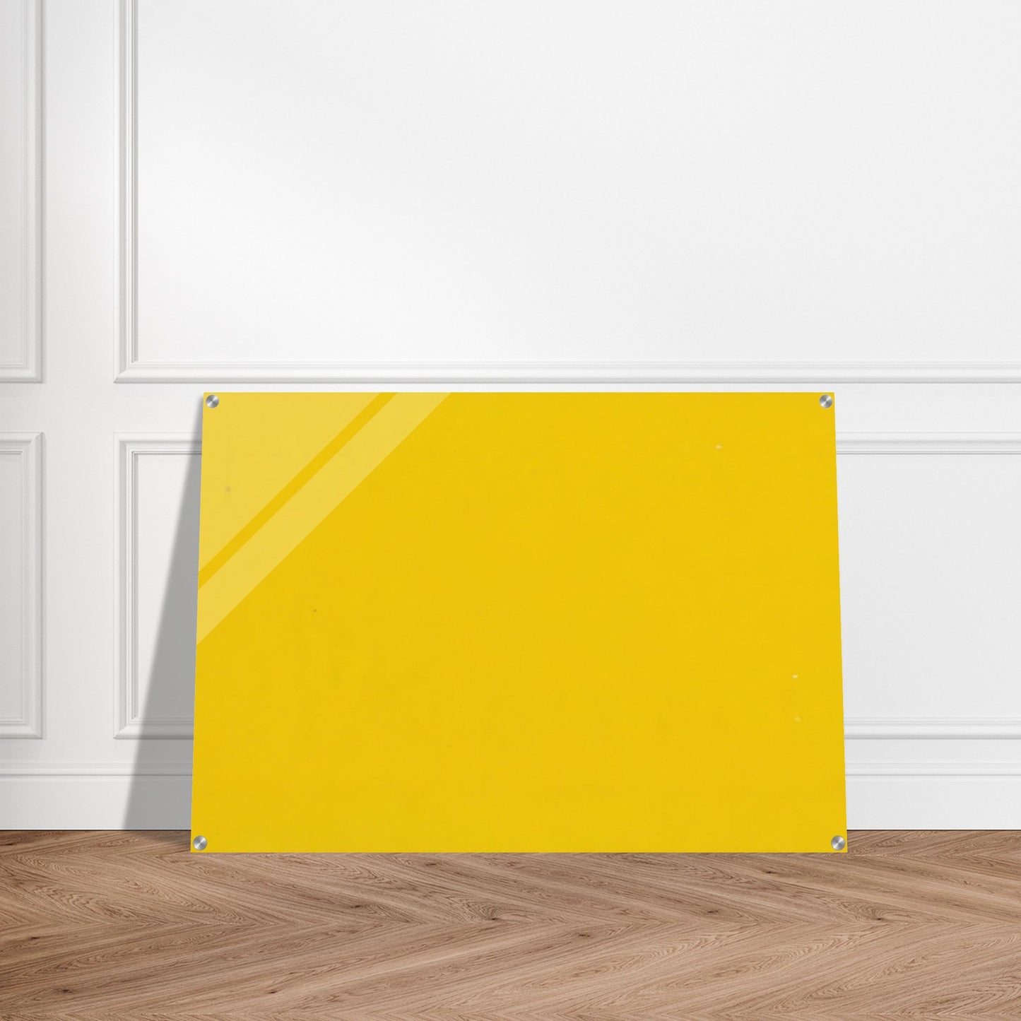 Yellow from the series Line Form Color - Ellsworth Kelly Acrylic Print - 70x100 cm / 28x40″ inches