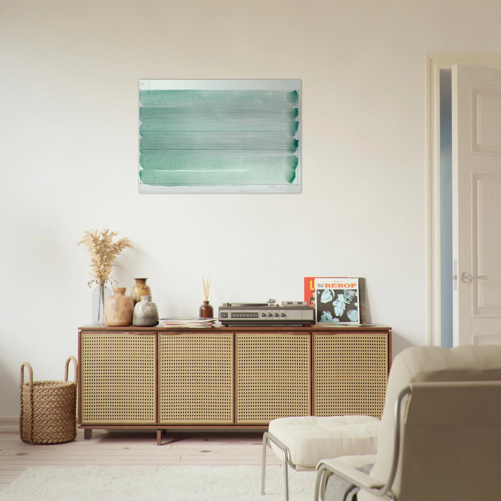 Untitled - 2004 - Raoul De Keyser Brushed Aluminum Print - 70x100 cm / 28x40 inches | Raoul De Keyser Aluminum Print | Raoul De Keyser Prints