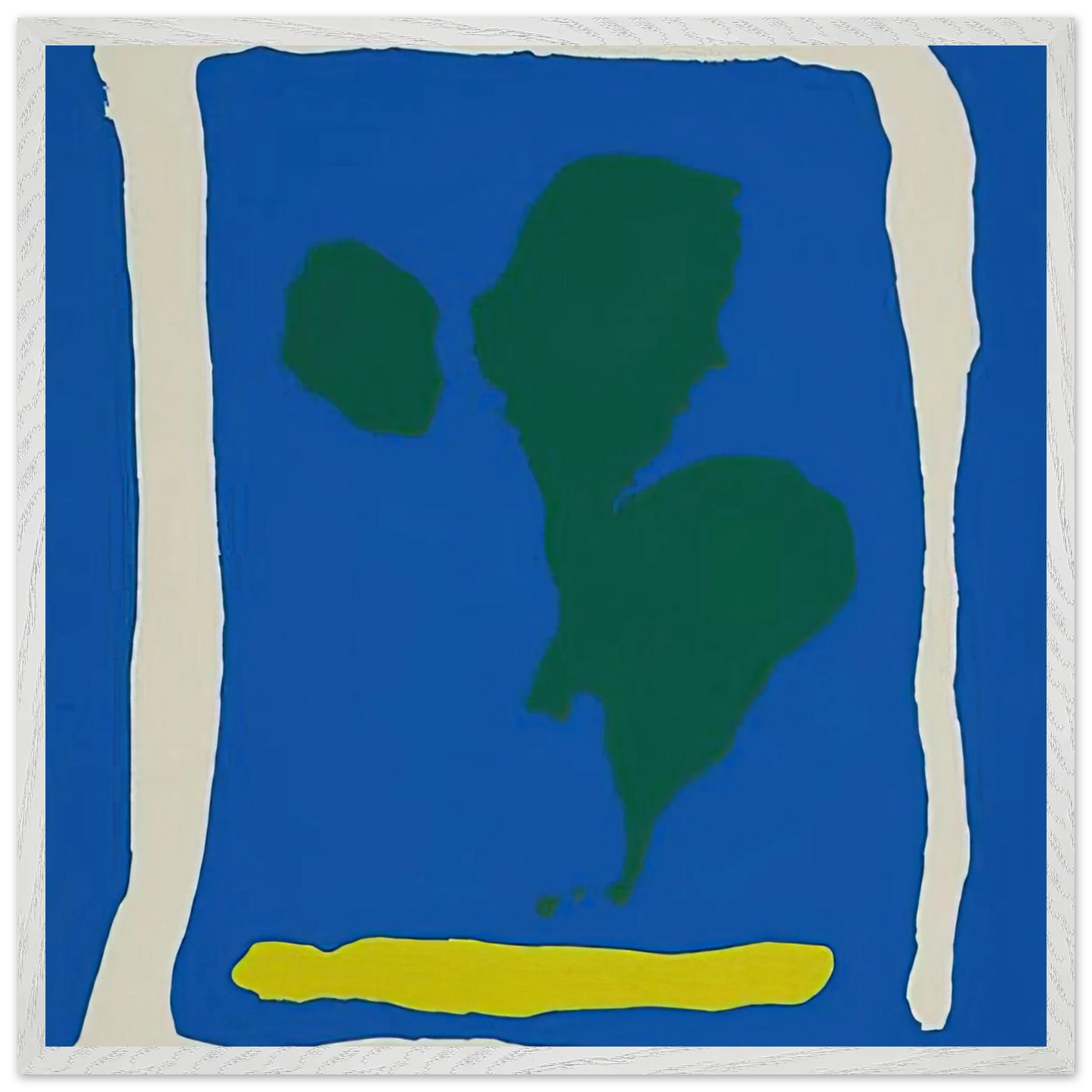 Helen Frankenthaler - Air Frame - 1965 Wall art - 15x20 cm / 6x8 inches - Fine Art Poster-canvas - -