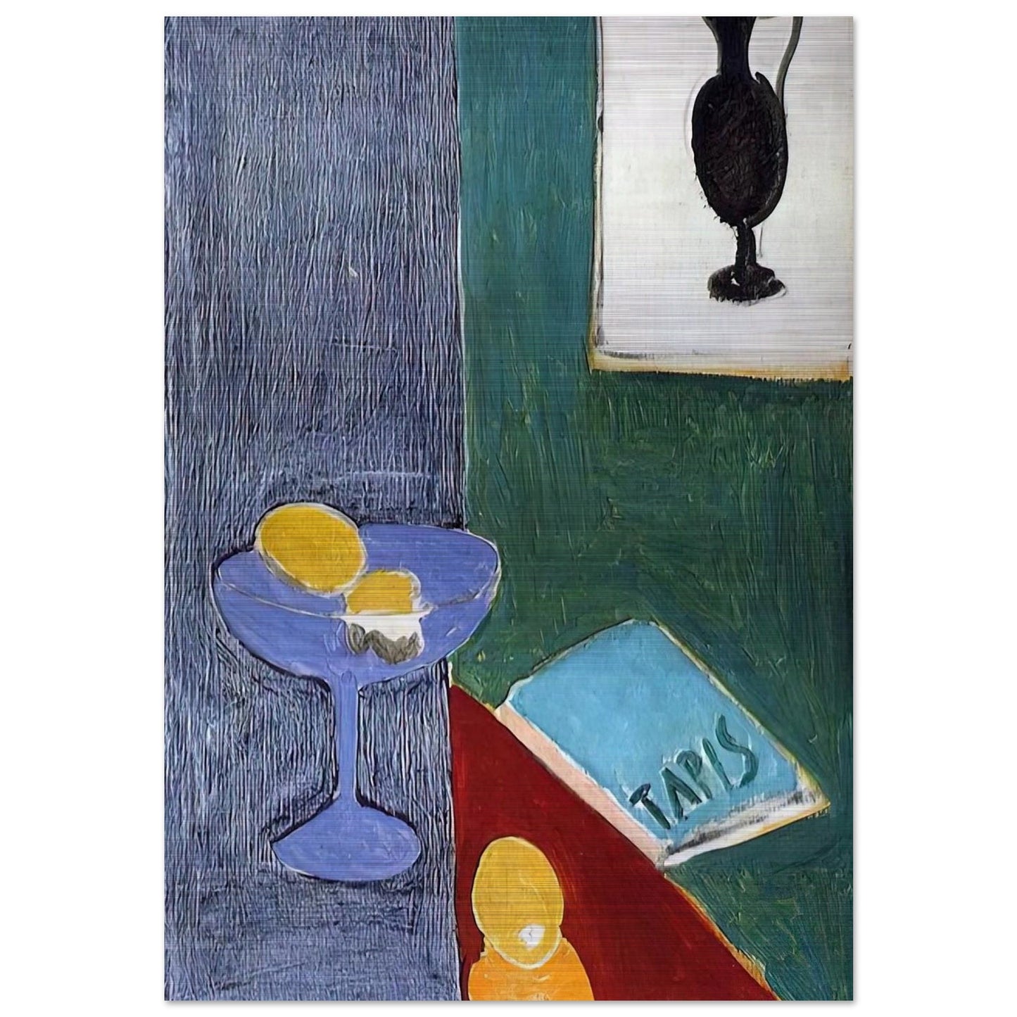 STILL LIFE 14 - Henri Matisse Brushed Aluminum Print - 70x100 cm / 28x40 inches | Henri Matisse Aluminum Print | Henri Matisse Prints