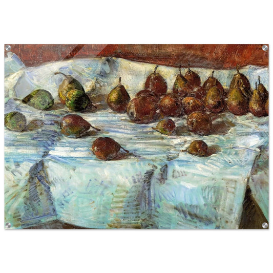 Winter Sickle Pears - Childe Hassam Acrylic Print - 70x100 cm / 28x40″ inches | Childe Hassam Wall Art | Childe Hassam Prints