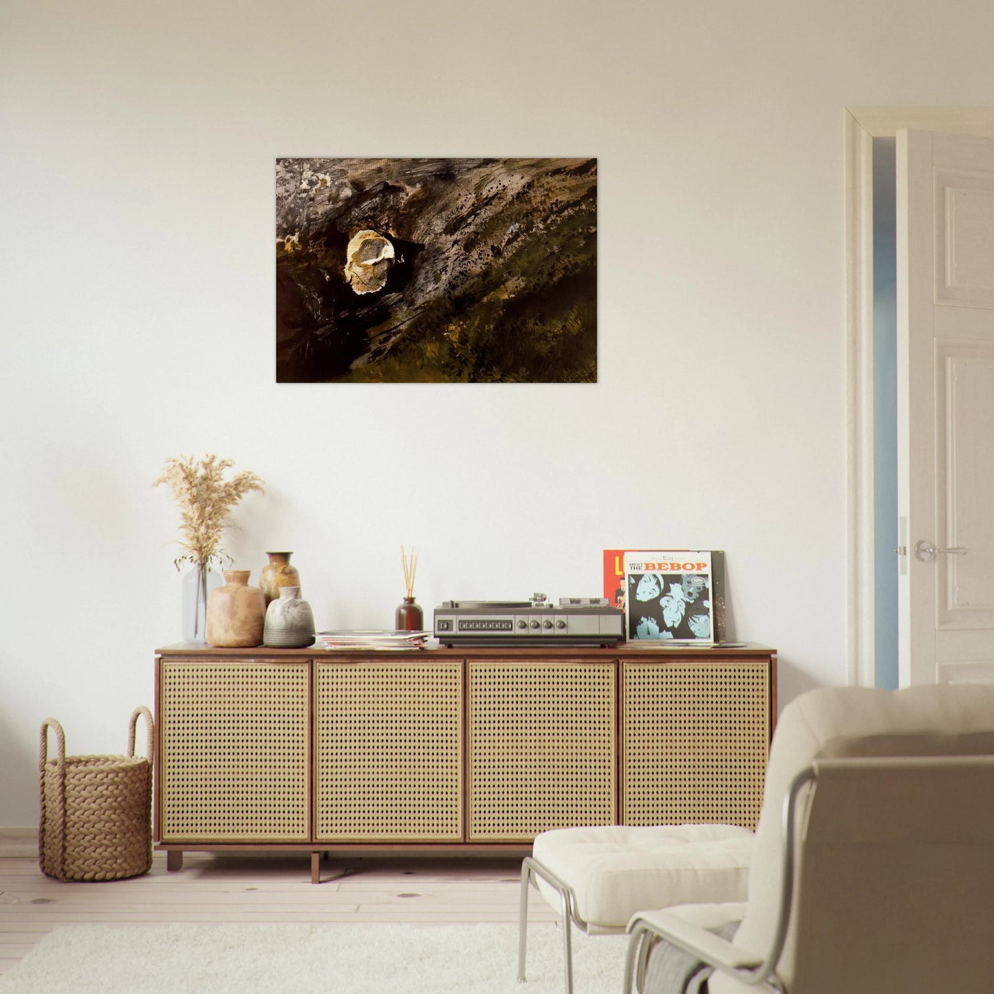 INLAND SHELL - Andrew Wyeth Brushed Aluminum Print - 70x100 cm / 28x40 inches | Andrew Wyeth Aluminum Print | Andrew Wyeth Prints