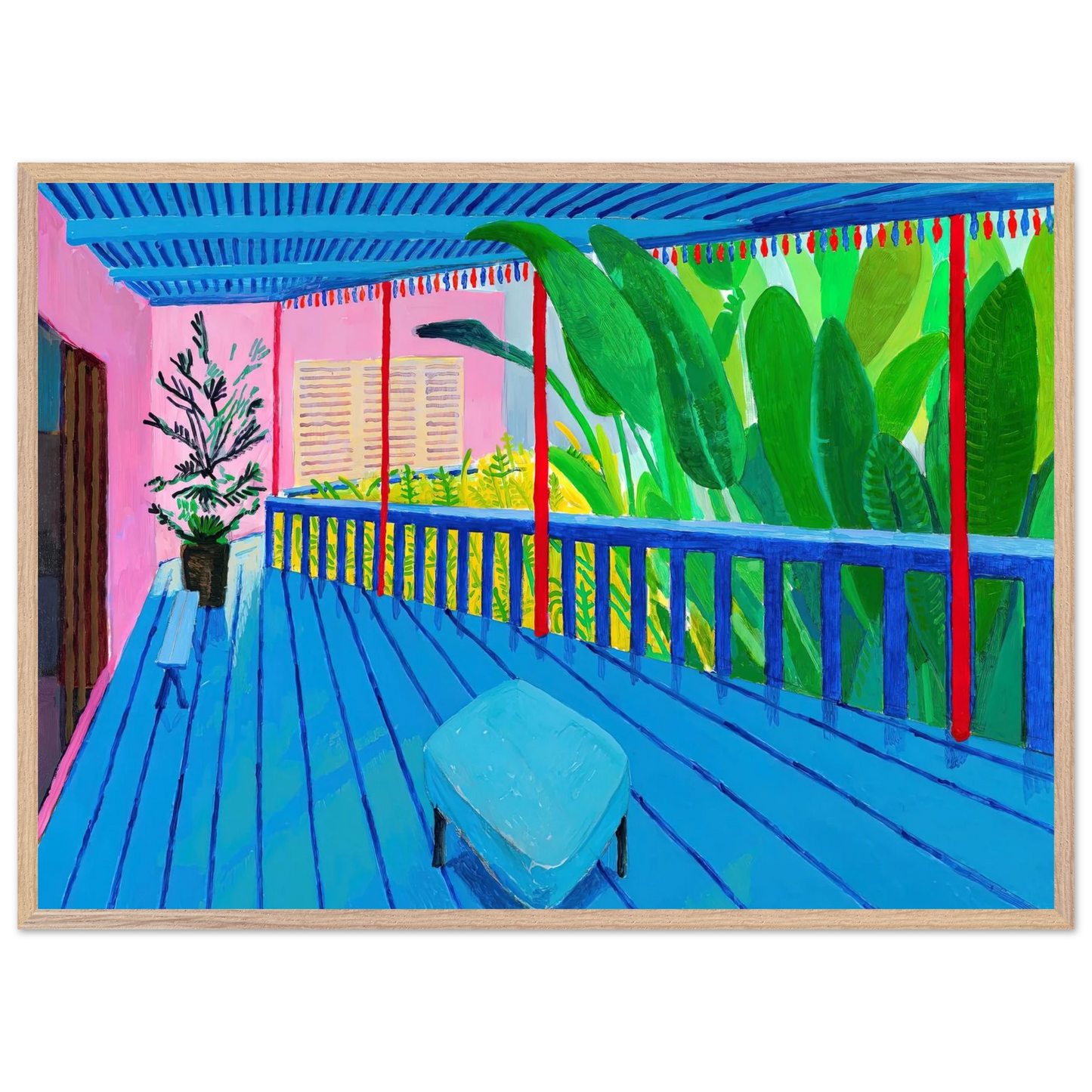David Hockney - David Hockney Wall art - A1 (59.4 x 84.1  cm) - Fine Art Poster-canvas - -