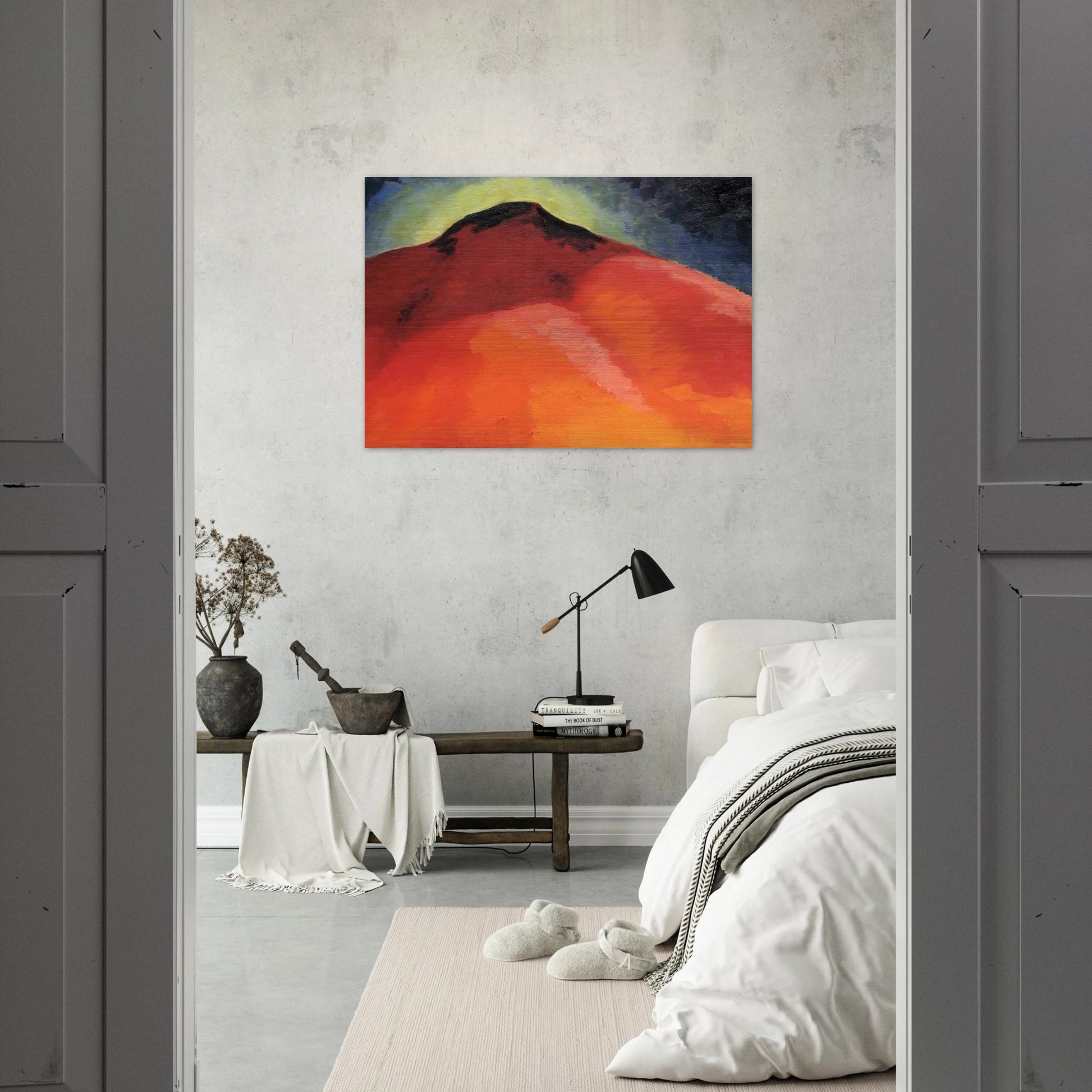 Special - Georgia O'Keeffe Brushed Aluminum Print - 70x100 cm / 28x40 inches | Georgia O'Keeffe Aluminum Print | Georgia O'Keeffe Prints