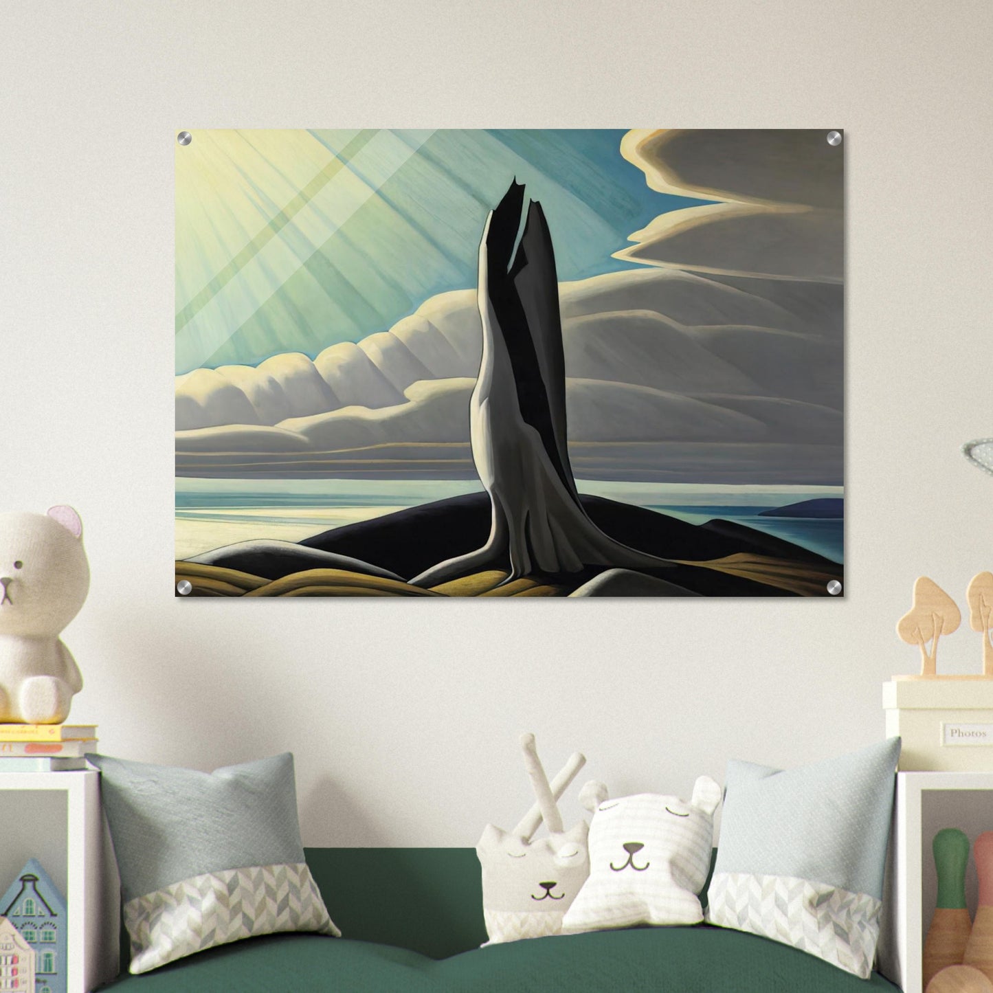 North Shore, Lake Superior - 1926 - Lawren Harris Acrylic Print - 70x100 cm / 28x40″ inches