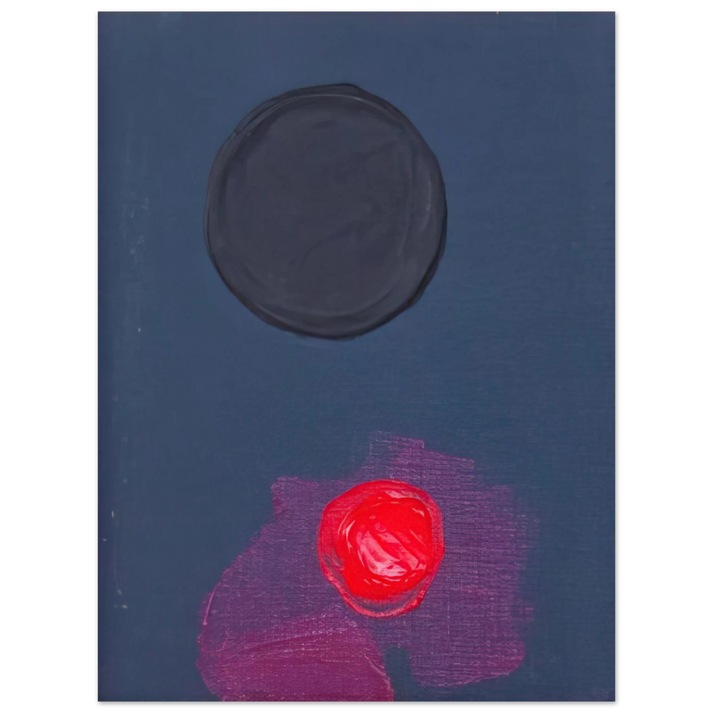 Luis Feito - BAS 1974  75x100 cm / 30x40inches Fine Art Poster