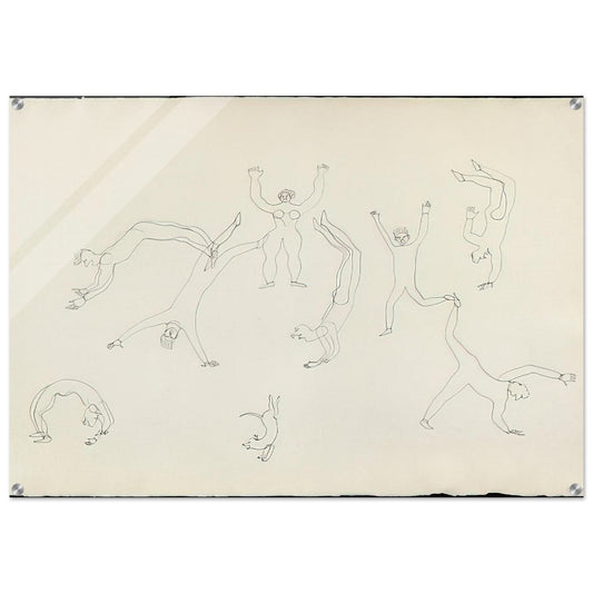 THE TUMBLERS II 1931 - Alexander Calder Acrylic Print - 70x100 cm / 28x40″ inches | Alexander Calder Wall Art | Alexander Calder Prints