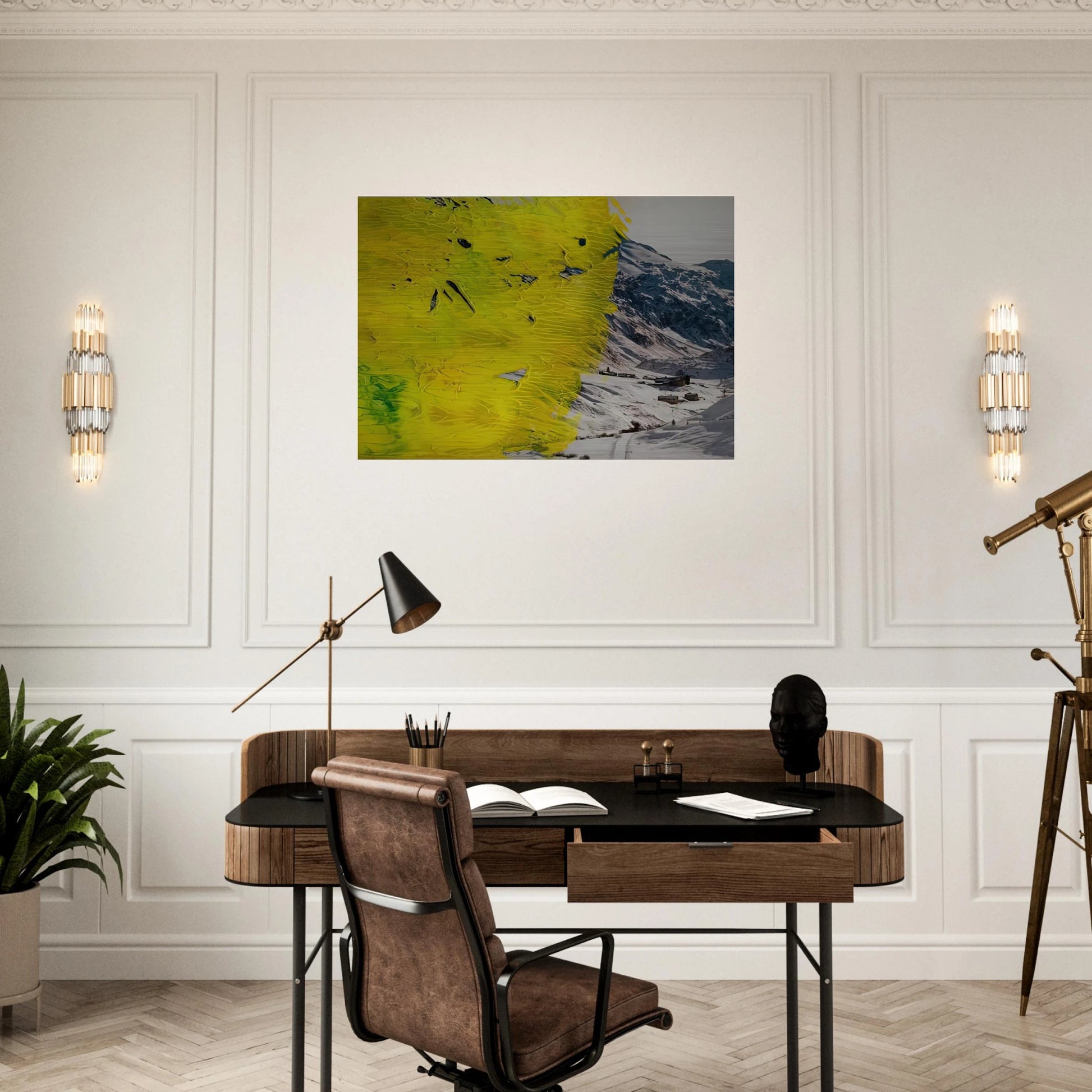 17 3 92 - Gerhard Richter Brushed Aluminum Print - 70x100 cm / 28x40 inches | Gerhard Richter Aluminum Print | Gerhard Richter Prints
