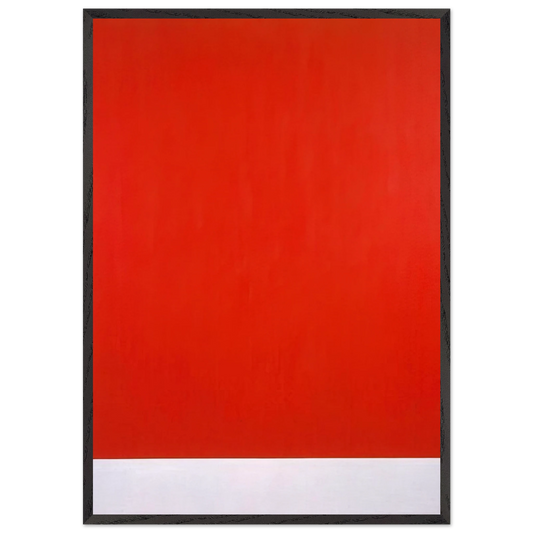 Broadway - Ellsworth Kelly 70x100 cm / 28x40 inches Framed Art Print – Black Wooden Frame
