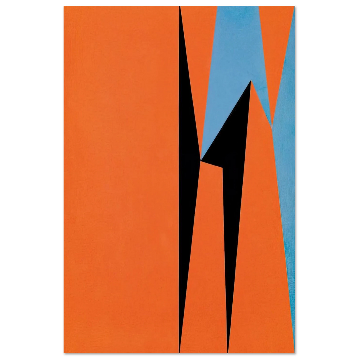 Dichotomic Organization - 1959 - Lorser Feitelson Art Prints - 100x150 cm / 40x60″ inches | Lorser Feitelson Poster | Lorser Feitelson Prints