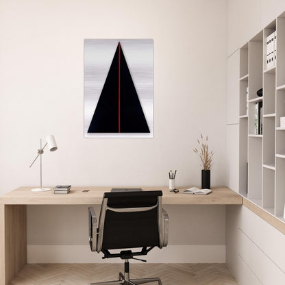 Jericho - Barnett Newman Brushed Aluminum Print - 70x100 cm / 28x40 inches | Barnett Newman Aluminum Print | Barnett Newman Prints