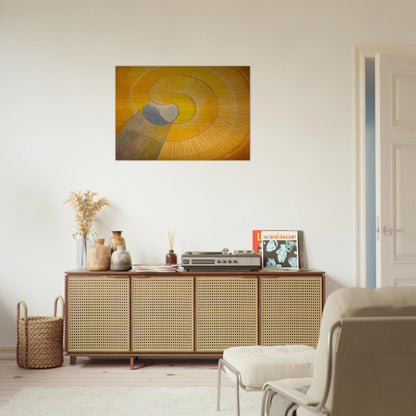 Abstraction - 1964 - Lawren Harris Brushed Aluminum Print - 70x100 cm / 28x40 inches | Lawren Harris Aluminum Print | Lawren Harris Prints