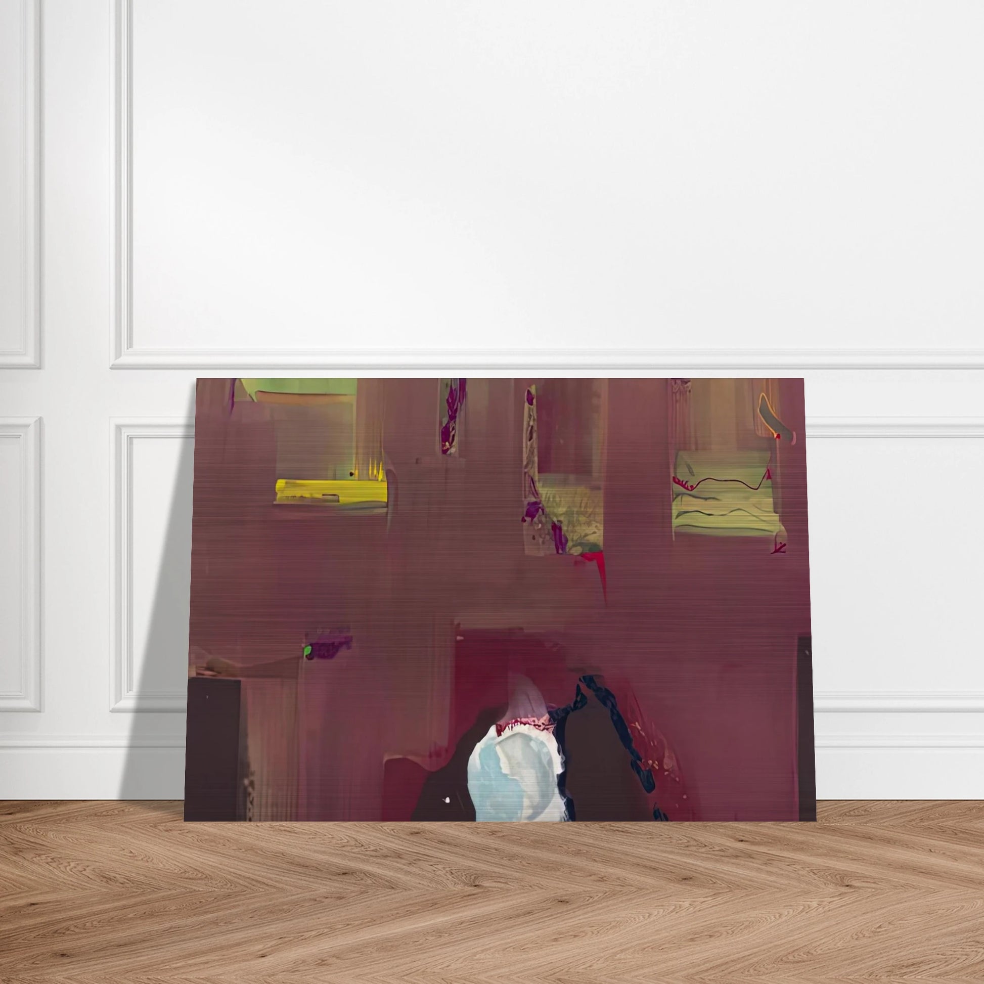 Yin Yang, 1990- - Helen Frankenthaler Brushed Aluminum Print - 70x100 cm / 28x40 inches | Helen Frankenthaler Aluminum Print | Helen Frankenthaler Prints